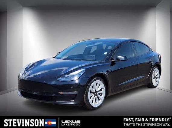 TESLA MODEL 3 2022 5YJ3E1EB9NF210393 image